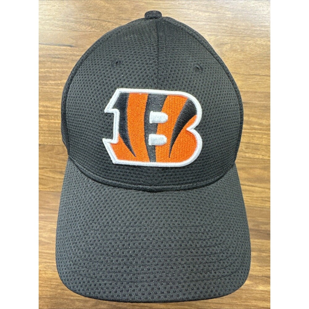 Cincinnati Bengals NEW ERA TEAM On Field SL Tech 39THIRTY FLEX FIT HAT SIZE L-XL